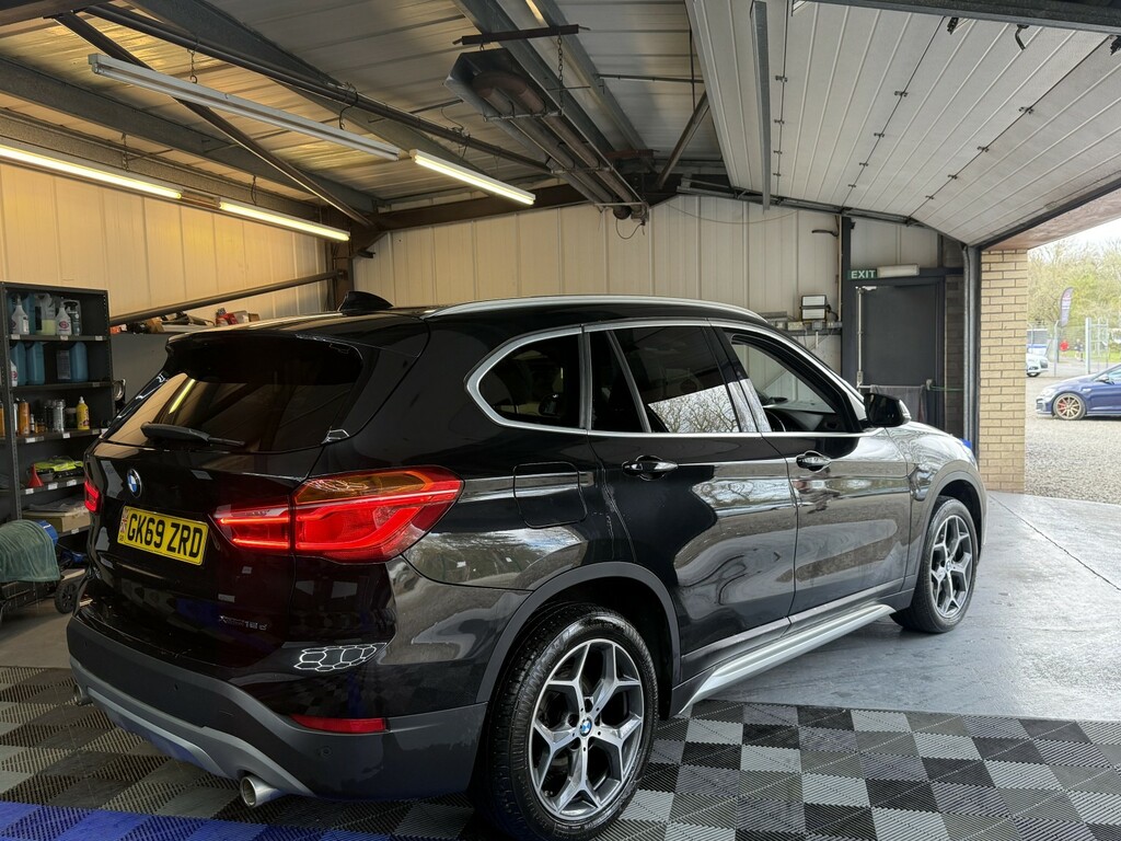 BMW X1 2.0 X1 Xdrive18d Xline 2019 GK69ZRD Black #4