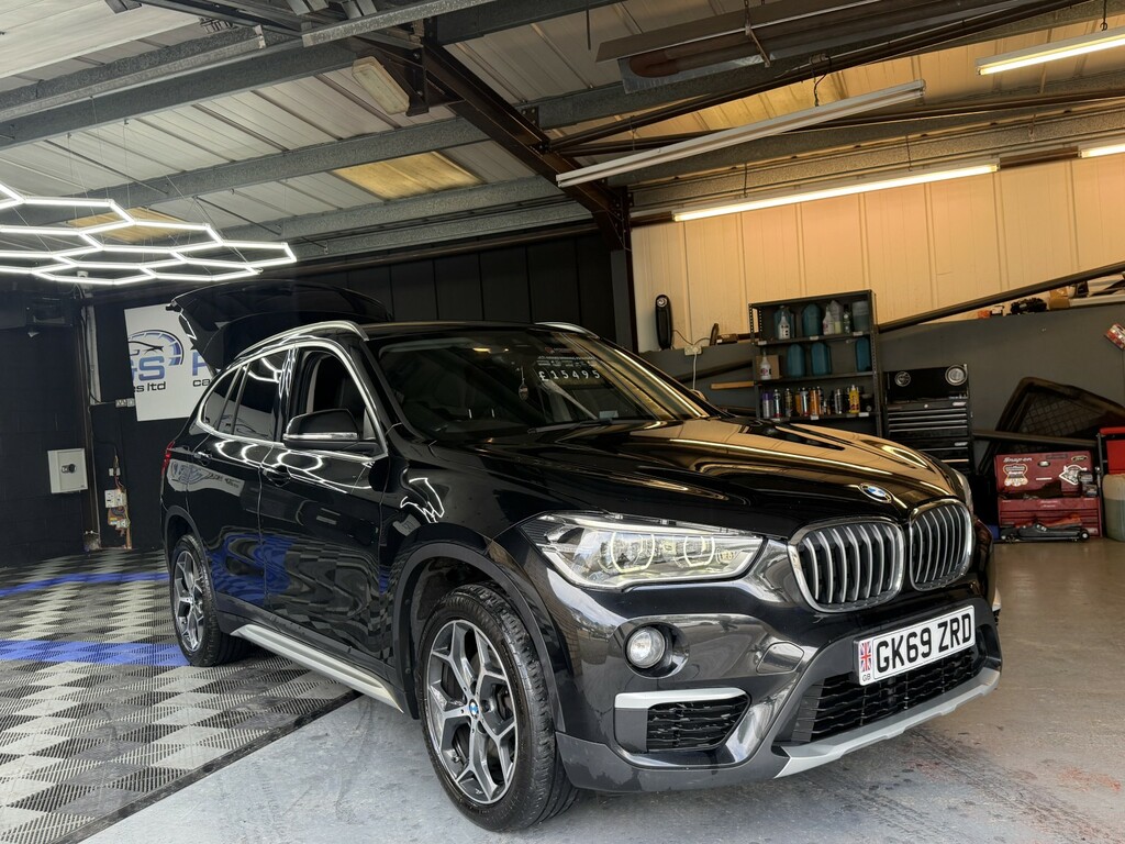 BMW X1 2.0 X1 Xdrive18d Xline 2019 GK69ZRD Black #5