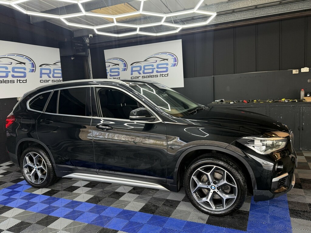 BMW X1 2.0 X1 Xdrive18d Xline 2019 GK69ZRD Black #2