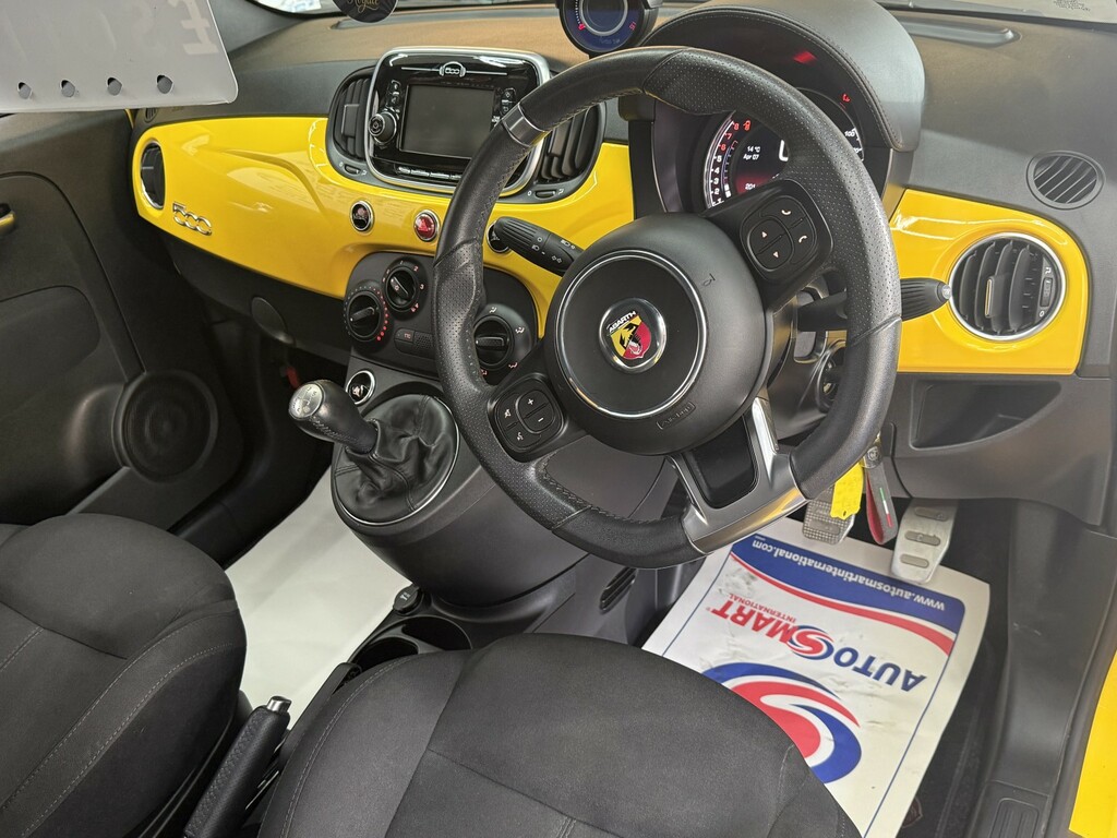 Abarth 595 1.4 595 1.4 Tjet 145Hp 2018 SP68FVX Yellow #6