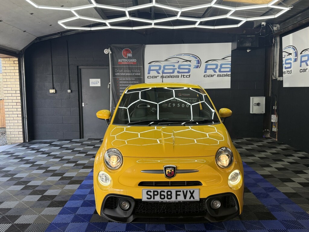Abarth 595 1.4 595 1.4 Tjet 145Hp 2018 SP68FVX Yellow #4