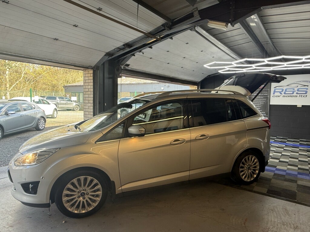 Ford Grand C-Max 1.6 Tdci Titanium 2015 YJ15LFH Silver #6