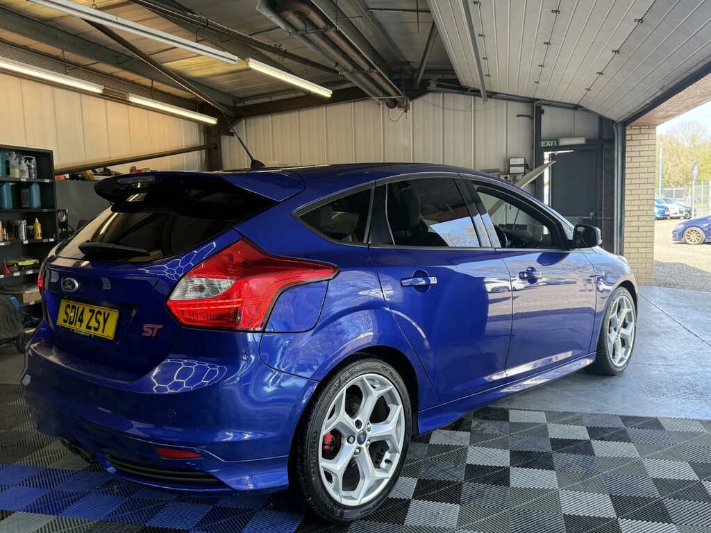 Ford Focus 2.0 T Ecoboost St-3 2014 SD14ZSY Blue #5