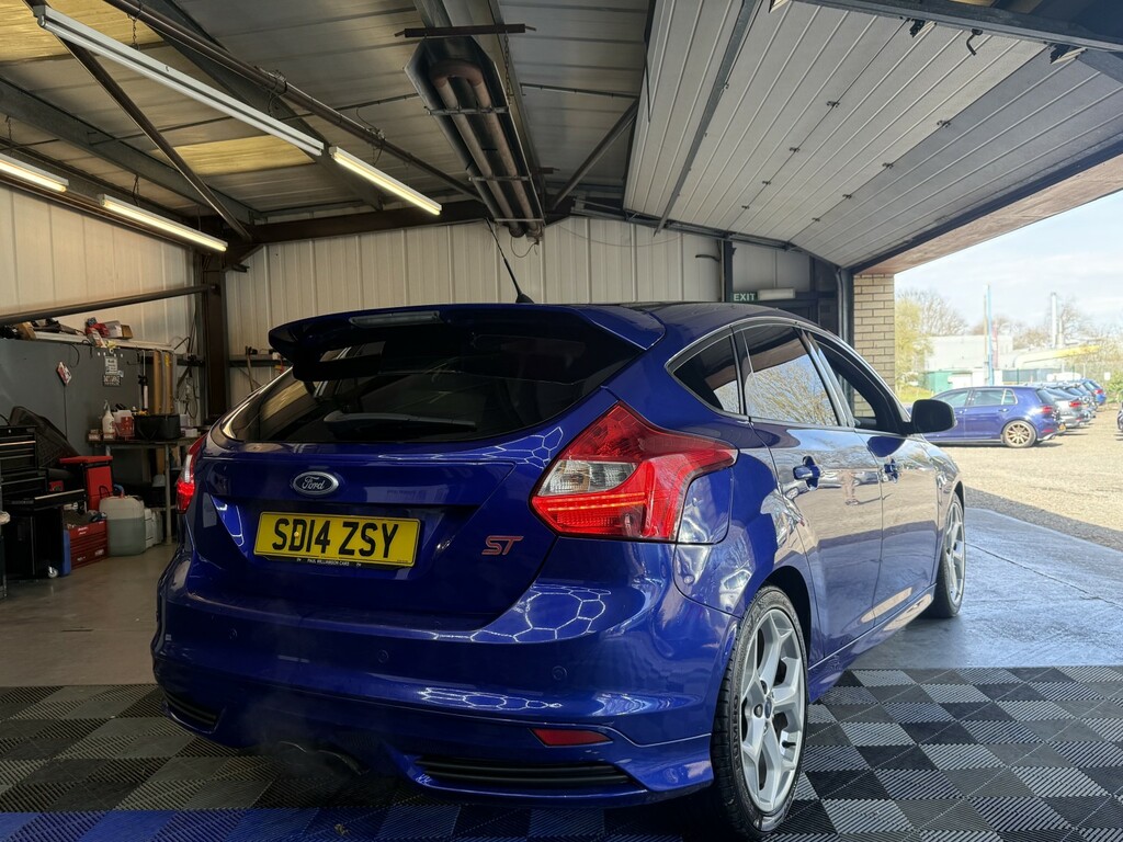 Ford Focus 2.0 T Ecoboost St-3 2014 SD14ZSY Blue #6