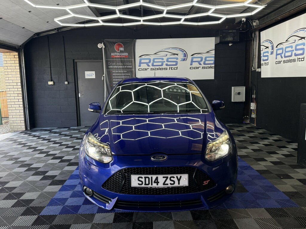 Ford Focus 2.0 T Ecoboost St-3 2014 SD14ZSY Blue #4
