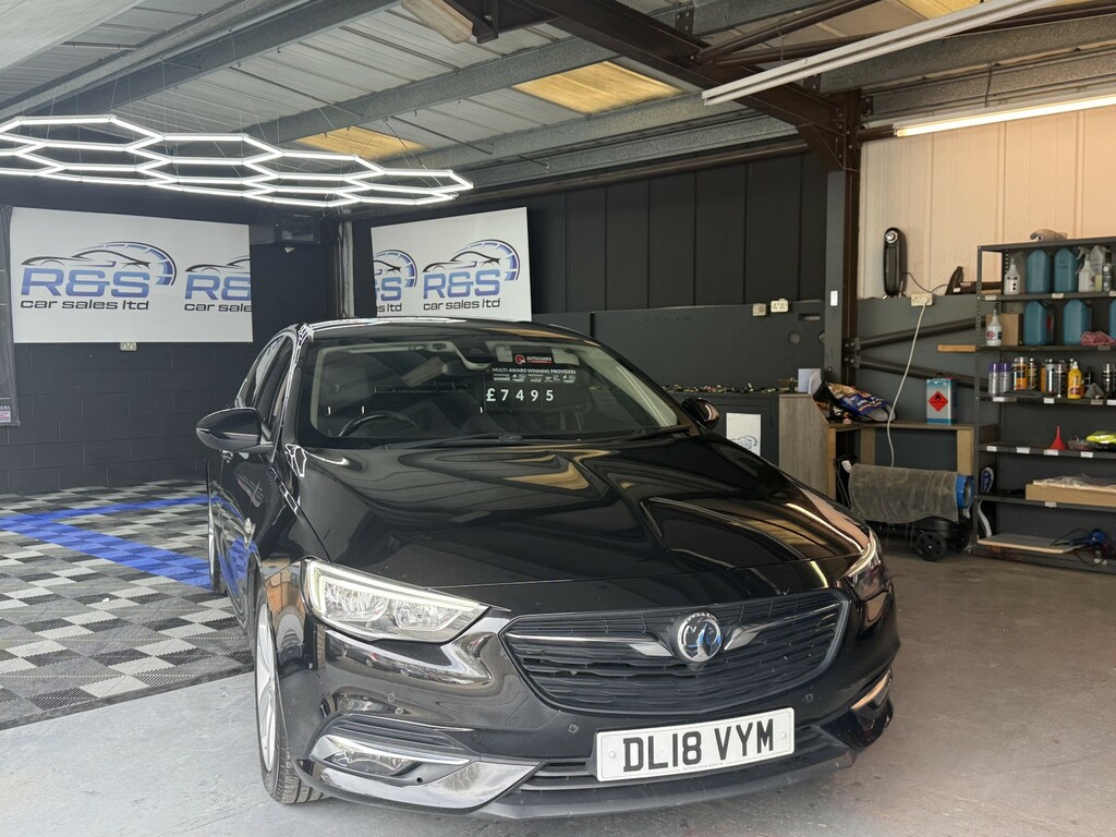 Vauxhall Insignia 1.6 Turbo D Ecotec Sri Nav 2018 DL18VYM Black #4
