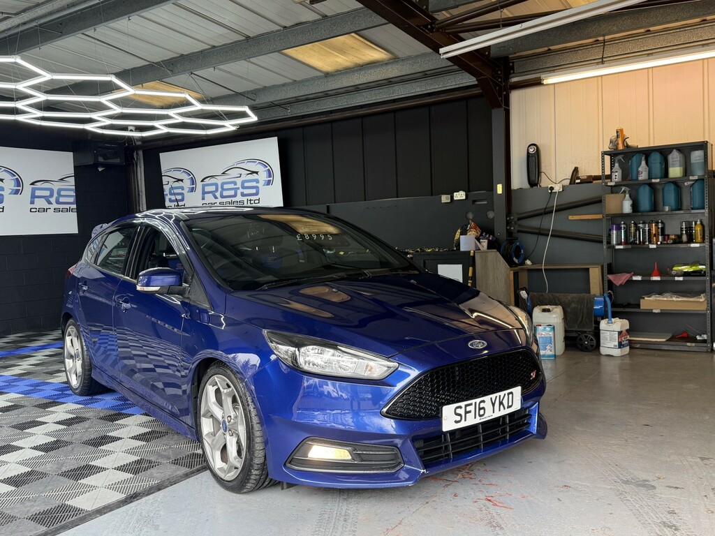 Ford Focus 2.0 Tdci St-2 2016 SF16YKD Blue #3