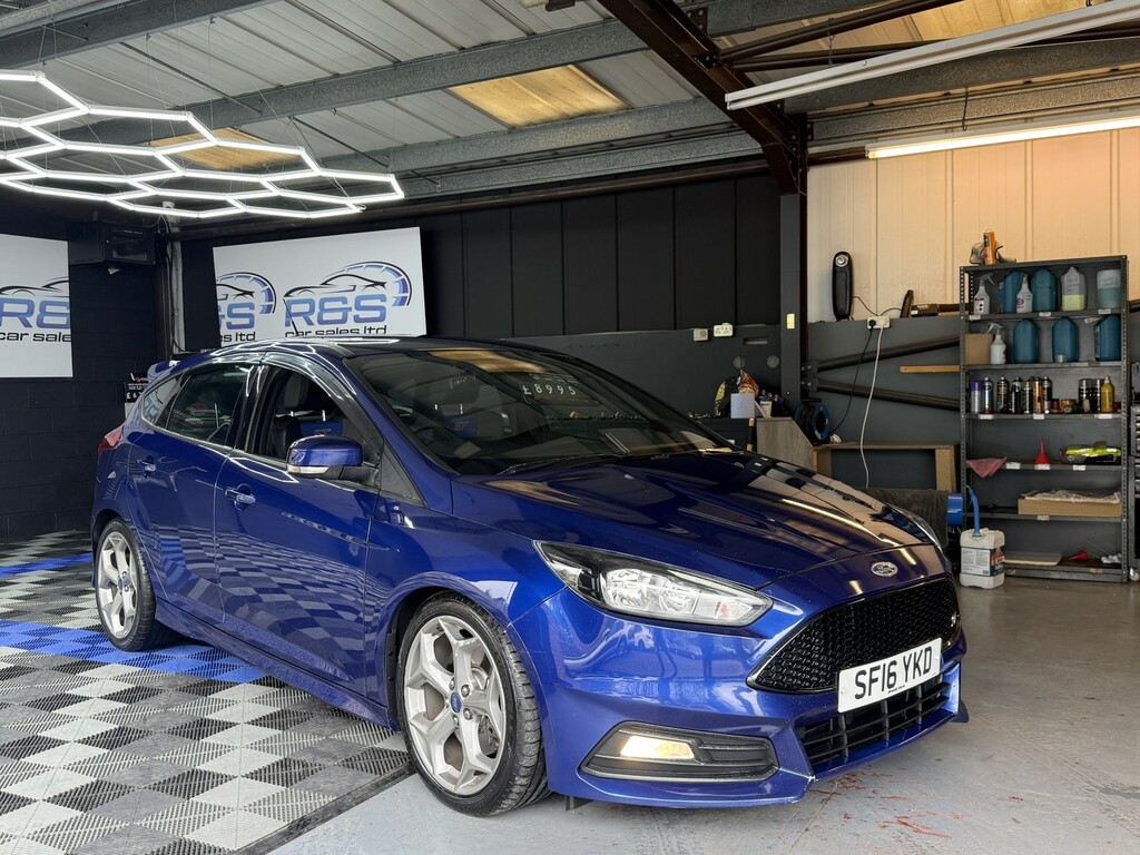 Ford Focus 2.0 Tdci St-2 2016 SF16YKD Blue #4