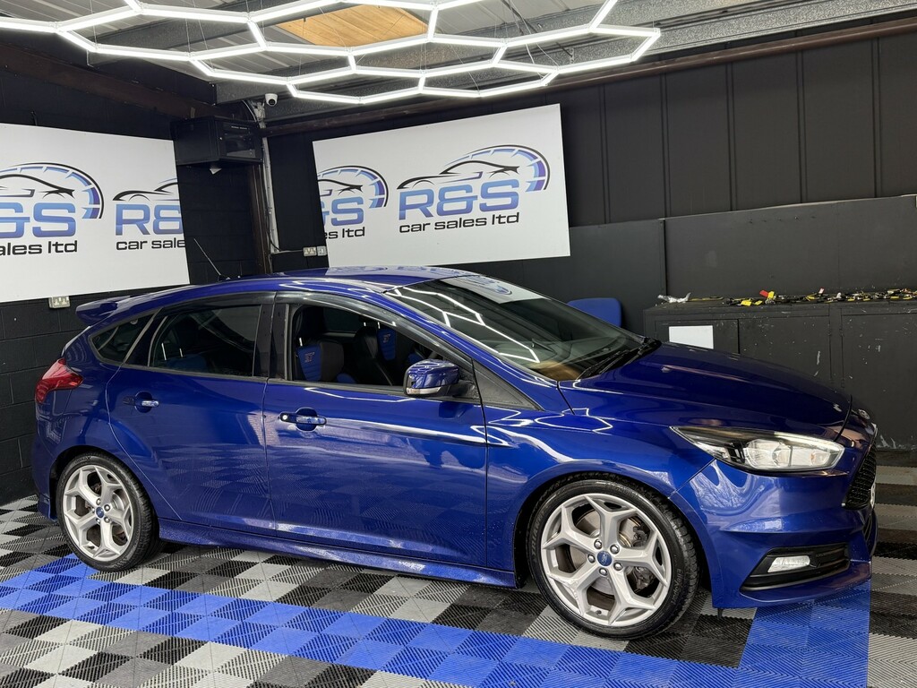 Ford Focus 2.0 Tdci St-2 2016 SF16YKD Blue #2