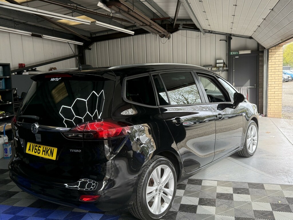 Vauxhall Zafira Tourer 1.4 I Turbo Sri 2016 AV66HKN Black #6
