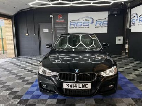 BMW 3 Series 2.0 320D Xdrive M Sport 2014 SW14LWC Black #2