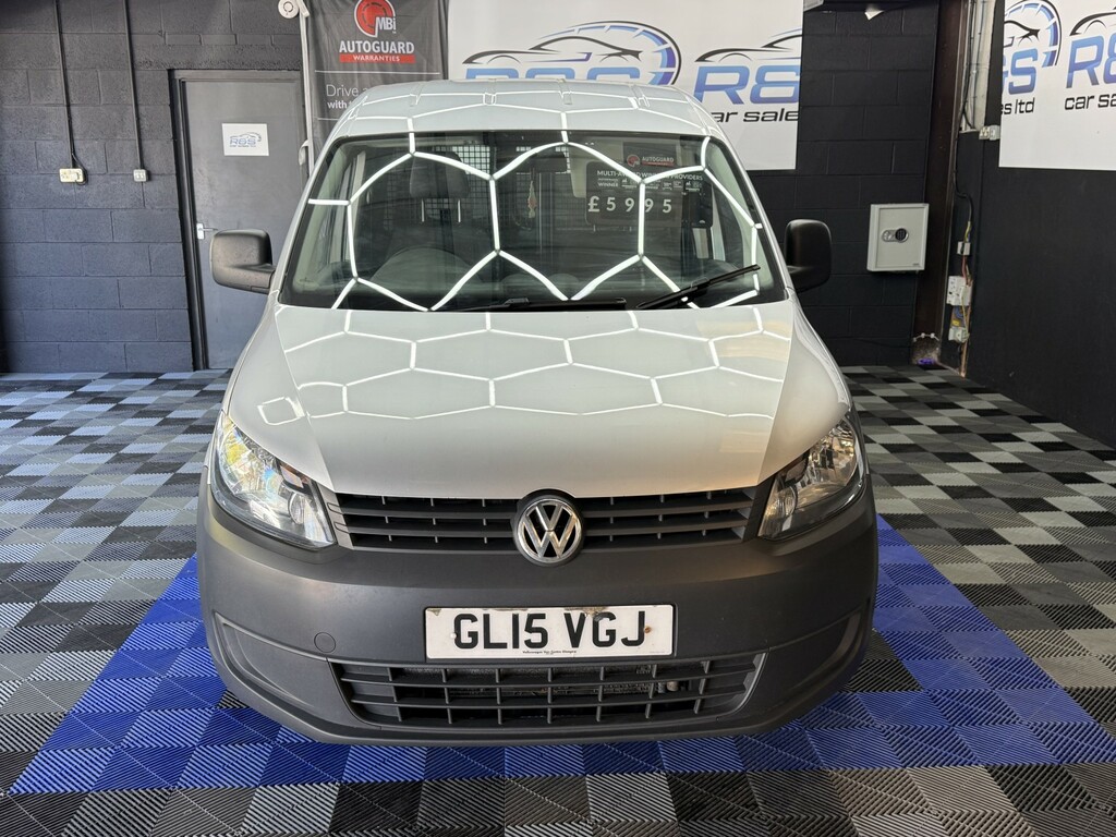 Volkswagen Caddy 1.6 Tdi C20 Startline 2015 GL15VGJ Silver #2