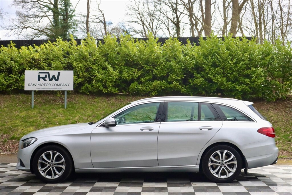 Mercedes-Benz C Class 2.1 D Sport G-tronic Euro 6 Ss Silver