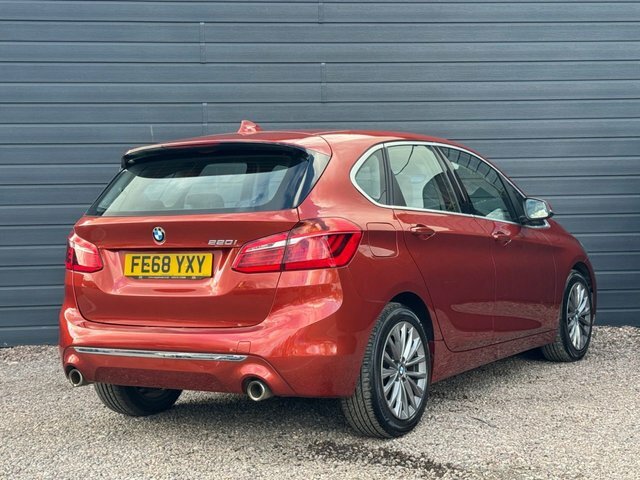 BMW 2 Series Active Tourer 2018 2.0 220I Luxury Mpv FE68YXY Orange #5