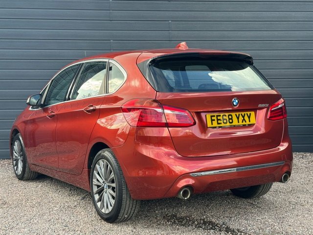 BMW 2 Series Active Tourer 2018 2.0 220I Luxury Mpv FE68YXY Orange #2