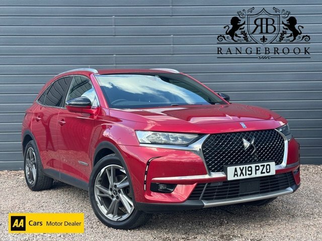 DS DS 7 Crossback 2019 1.5 Bluehdi Prestige Crossback Red