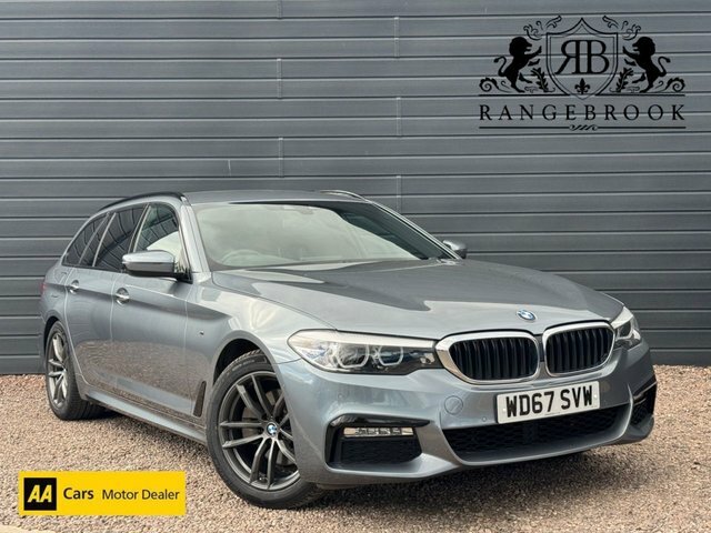 BMW 5 Series 2017 2.0 520D M Sport Touring Xdri Blue