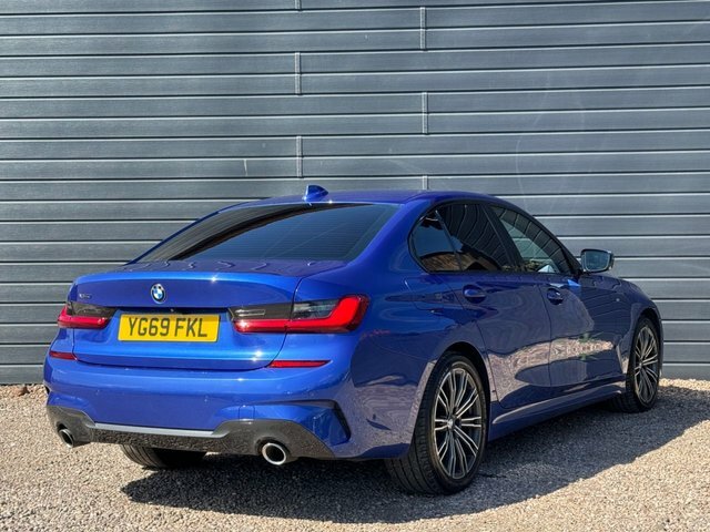 BMW 3 Series 2019 2.0 320D M Sport Saloon Xdriv YG69FKL Blue #5