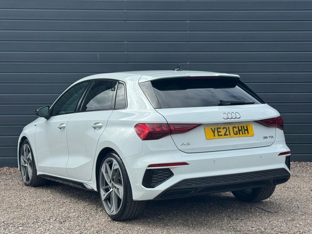 Audi A3 2021 2.0 Tdi 35 Edition 1 Sportback YE21GHH White #2