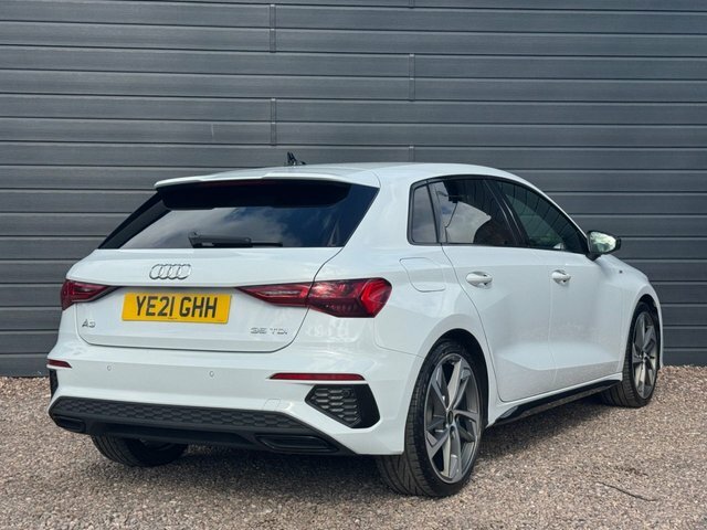 Audi A3 2021 2.0 Tdi 35 Edition 1 Sportback YE21GHH White #5