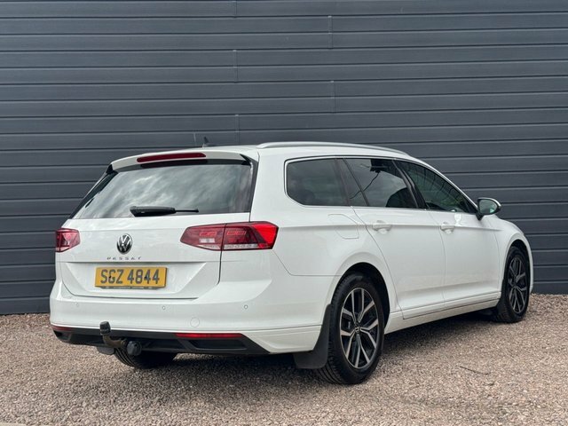 Volkswagen Passat 2020 2.0 Tdi Evo Sel Estate SGZ4844 White #5