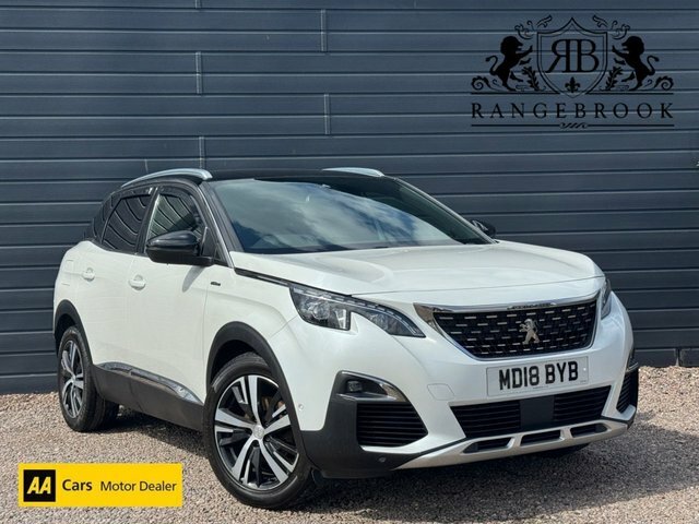 Peugeot 3008 2018 1.5 Bluehdi Gt Line Suv White