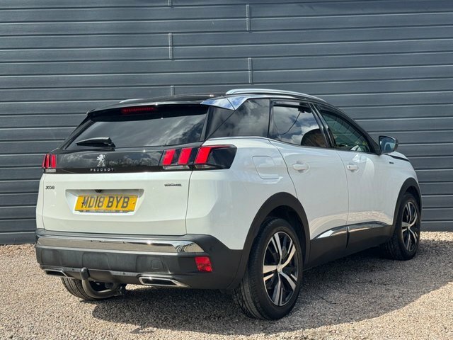 Peugeot 3008 2018 1.5 Bluehdi Gt Line Suv MD18BYB White #5