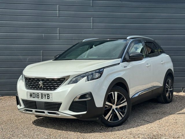Peugeot 3008 2018 1.5 Bluehdi Gt Line Suv MD18BYB White #4