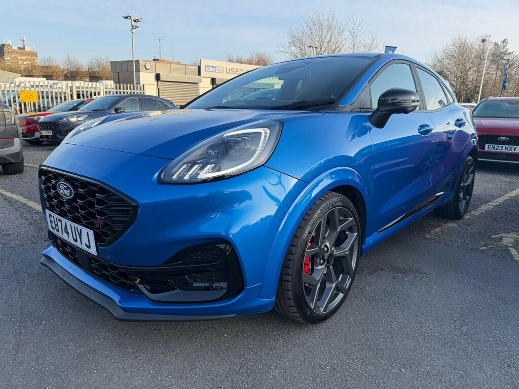 Ford Puma Puma Hatchback 1.0 Ecoboost Hybrid Mhev St Dct EU74UYJ Blue #4