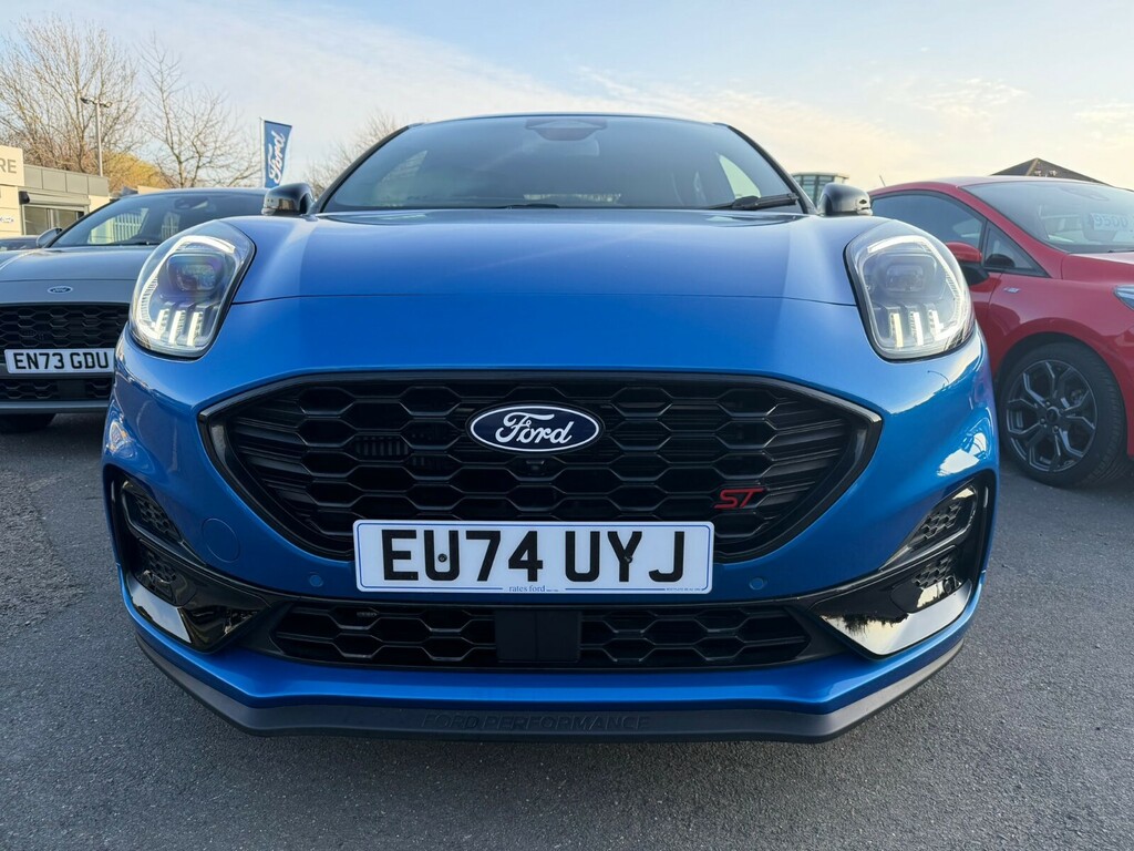 Ford Puma Puma Hatchback 1.0 Ecoboost Hybrid Mhev St Dct EU74UYJ Blue #2