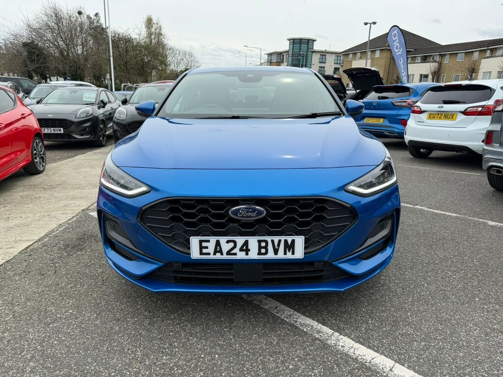 Ford Focus Focus Hatchback 1.0 Ecoboost Hybrid Mhev 155 St-li EA24BVM Blue #3