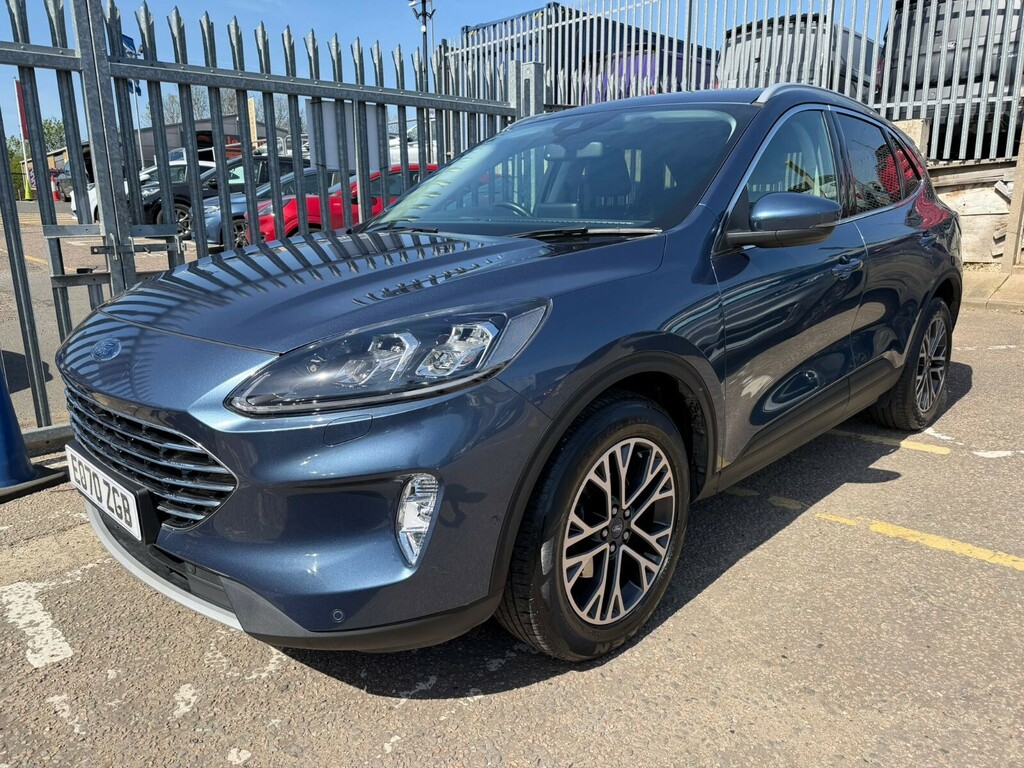 Ford Kuga Kuga Estate 2.0 Ecoblue Mhev Titanium First EO70ZGB Blue #4