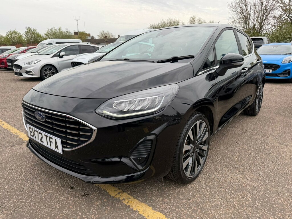 Ford Fiesta Fiesta Hatchback 1.0 Ecoboost Titanium X EK72TFA Black #3