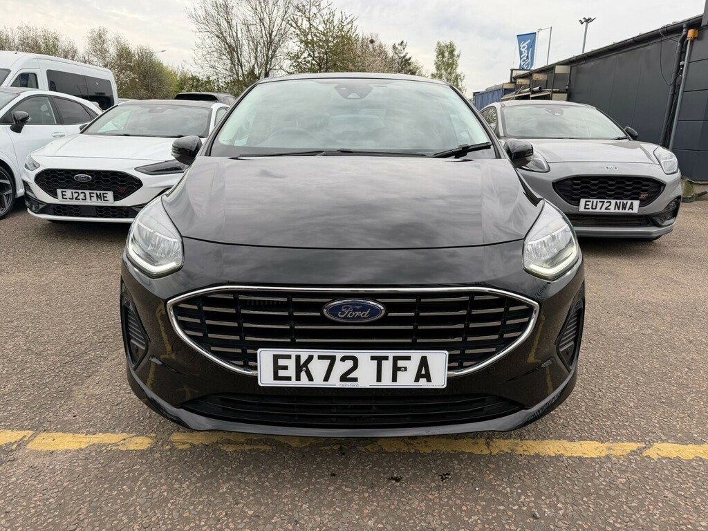 Ford Fiesta Fiesta Hatchback 1.0 Ecoboost Titanium X EK72TFA Black #2