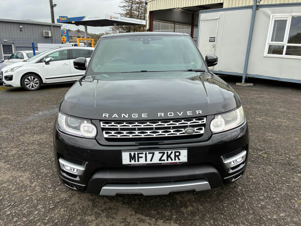 Land Rover Range Rover Sport 3.0 Sdv6 306 Hse MF17ZKR Black #2