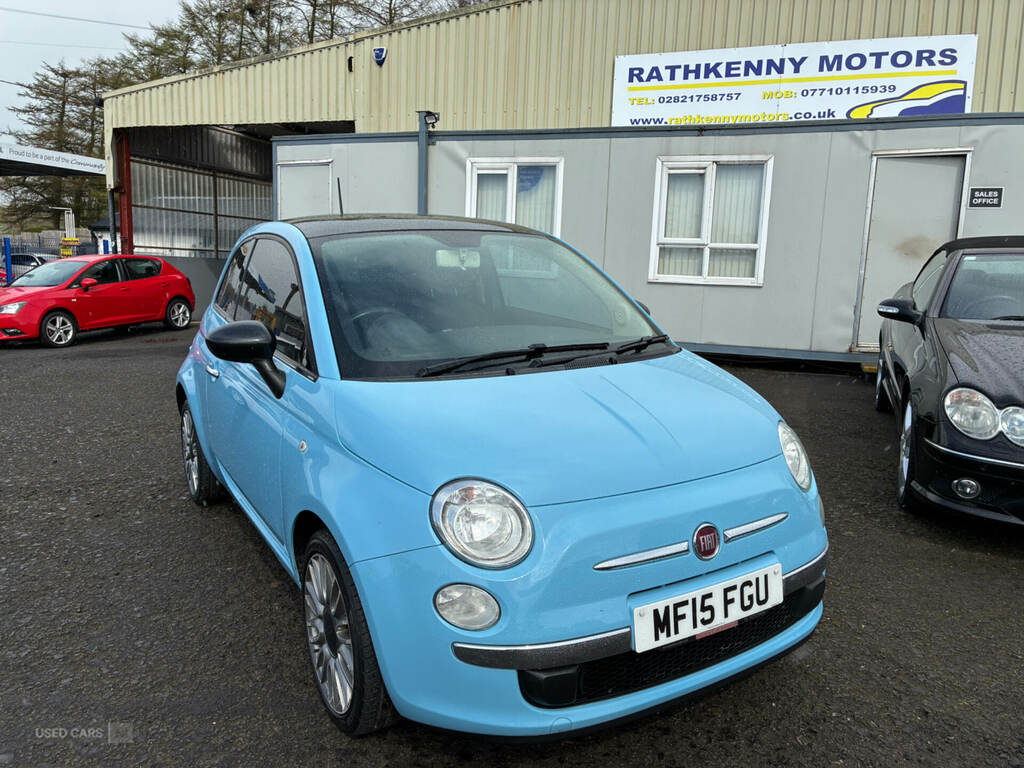 Fiat 500 1.2 Cult Blue