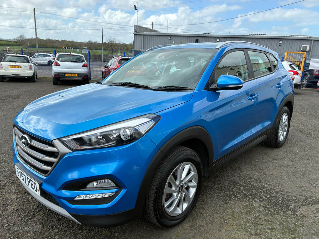 Hyundai Tucson 1.7 Crdi Blue Drive Se Nav 2Wd SY67PEO Blue #3