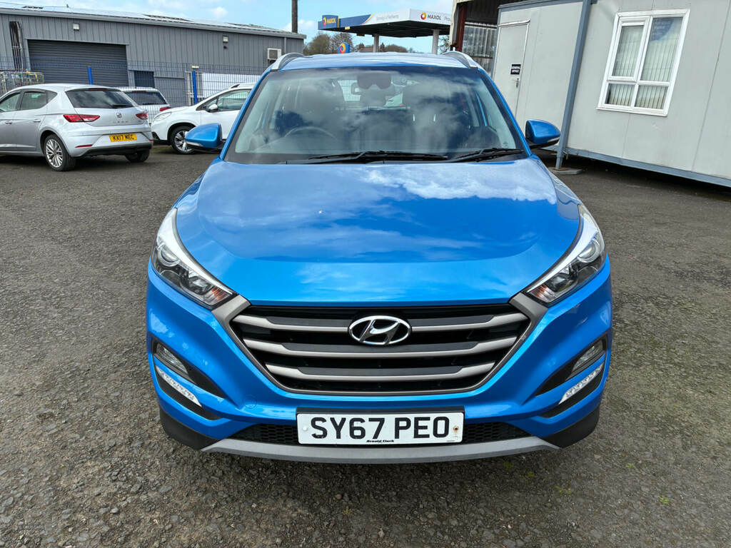 Hyundai Tucson 1.7 Crdi Blue Drive Se Nav 2Wd SY67PEO Blue #2