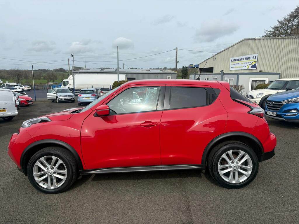 Nissan Juke 1.2 Dig-t Acenta XGZ3803 Red #4