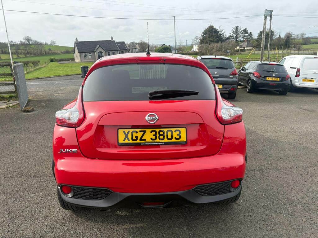 Nissan Juke 1.2 Dig-t Acenta XGZ3803 Red #6