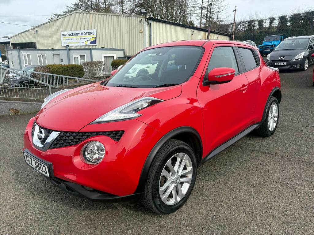 Nissan Juke 1.2 Dig-t Acenta XGZ3803 Red #3