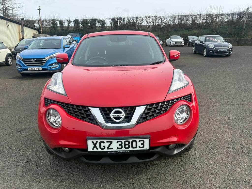 Nissan Juke 1.2 Dig-t Acenta XGZ3803 Red #2