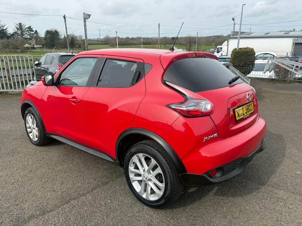Nissan Juke 1.2 Dig-t Acenta XGZ3803 Red #5