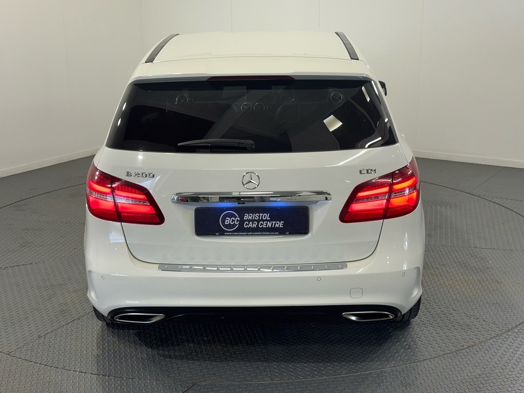 Mercedes-Benz B Class B200d Amg Line VU65VNR White #6
