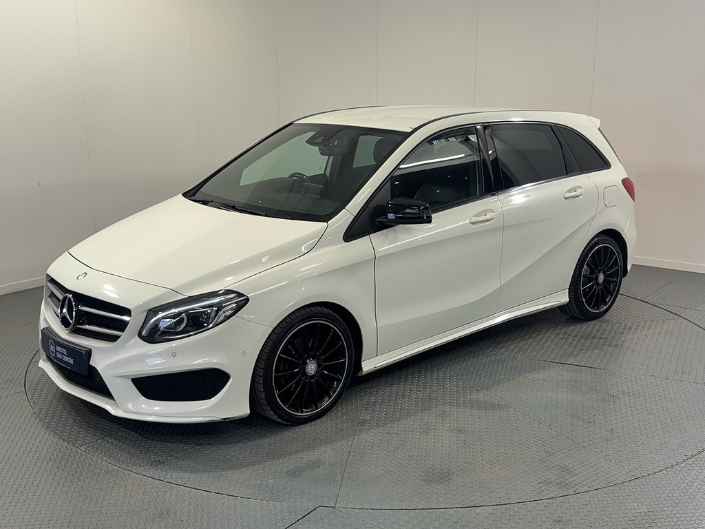 Mercedes-Benz B Class B200d Amg Line VU65VNR White #4