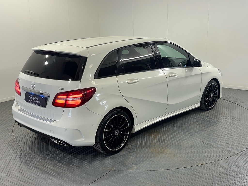 Mercedes-Benz B Class B200d Amg Line VU65VNR White #2