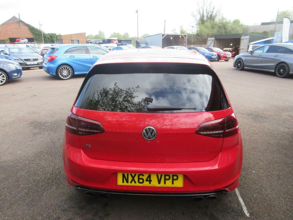 Volkswagen Golf Hatchback 2.0 Tsi Bluemotion Tech R 4Motion Euro 6 NX64VPP Red #6