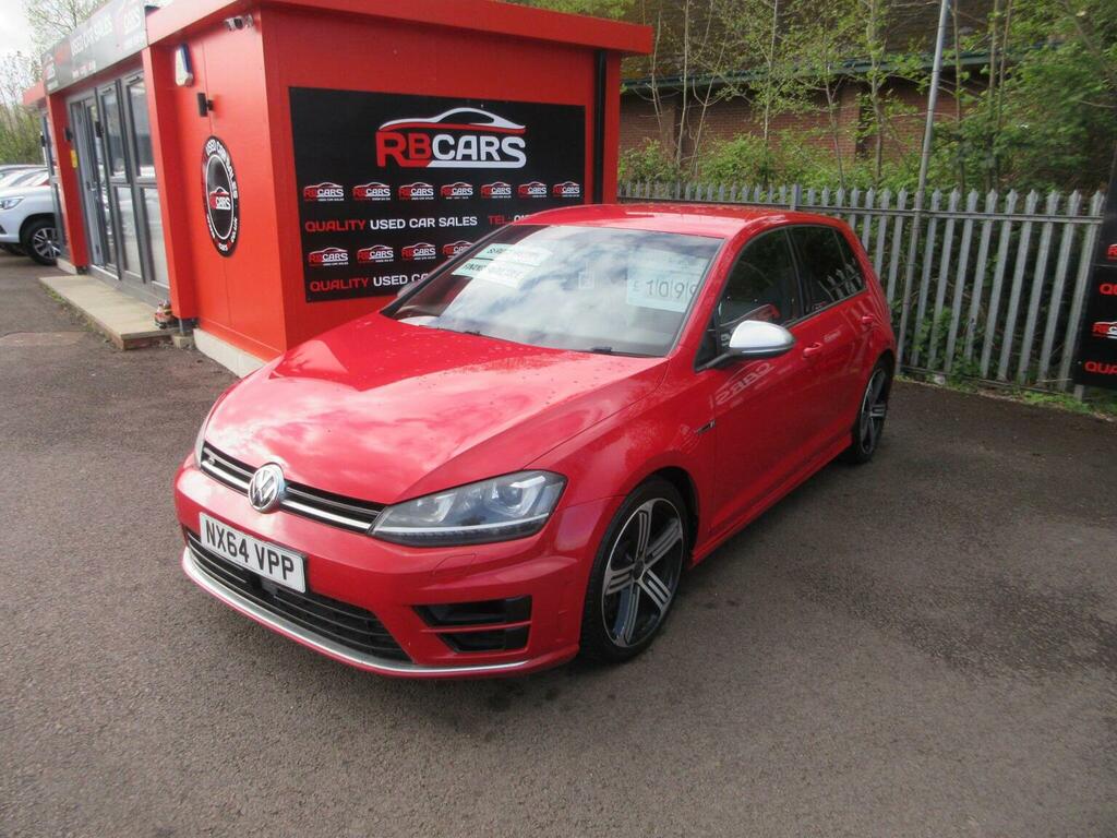 Volkswagen Golf Hatchback 2.0 Tsi Bluemotion Tech R 4Motion Euro 6 NX64VPP Red #3