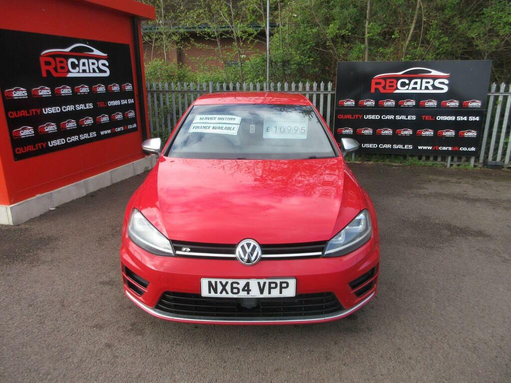 Volkswagen Golf Hatchback 2.0 Tsi Bluemotion Tech R 4Motion Euro 6 NX64VPP Red #2