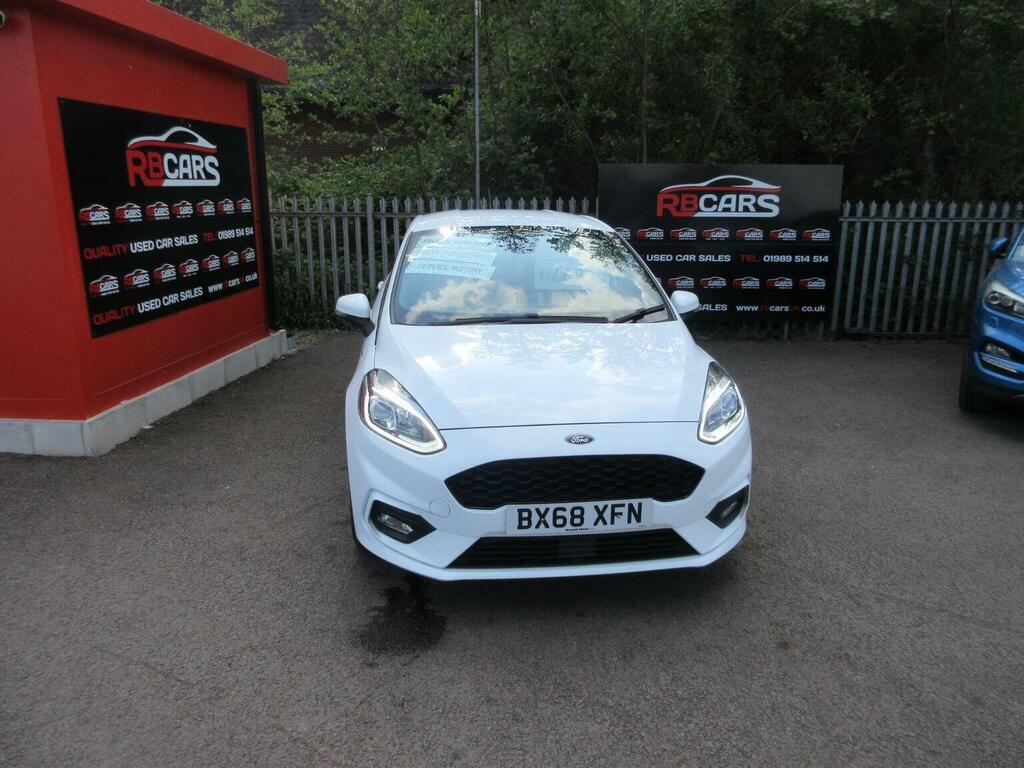Ford Fiesta Hatchback 1.0T Ecoboost St-line Euro 6 Ss White